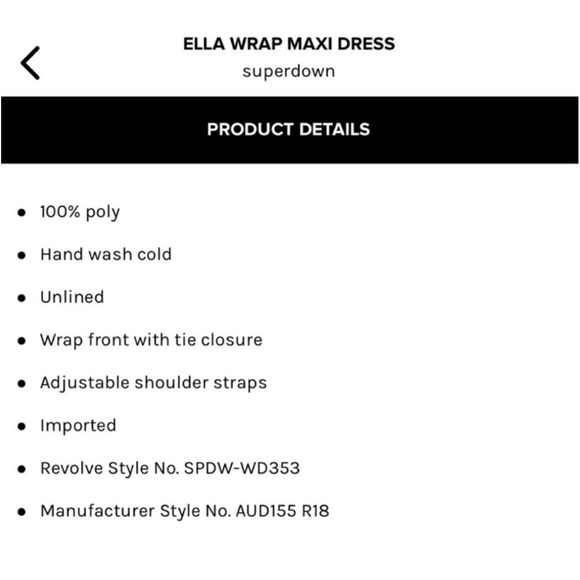 SUPERDOWN Revolve Ella Multicolor Stripe Maxi Dress XXS - Picture 10 of 10